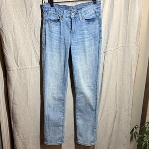 Signature by Levi Strauss Sky Blue Straight Leg Jeans